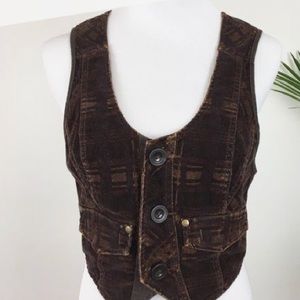 Free People Corduroy Vest